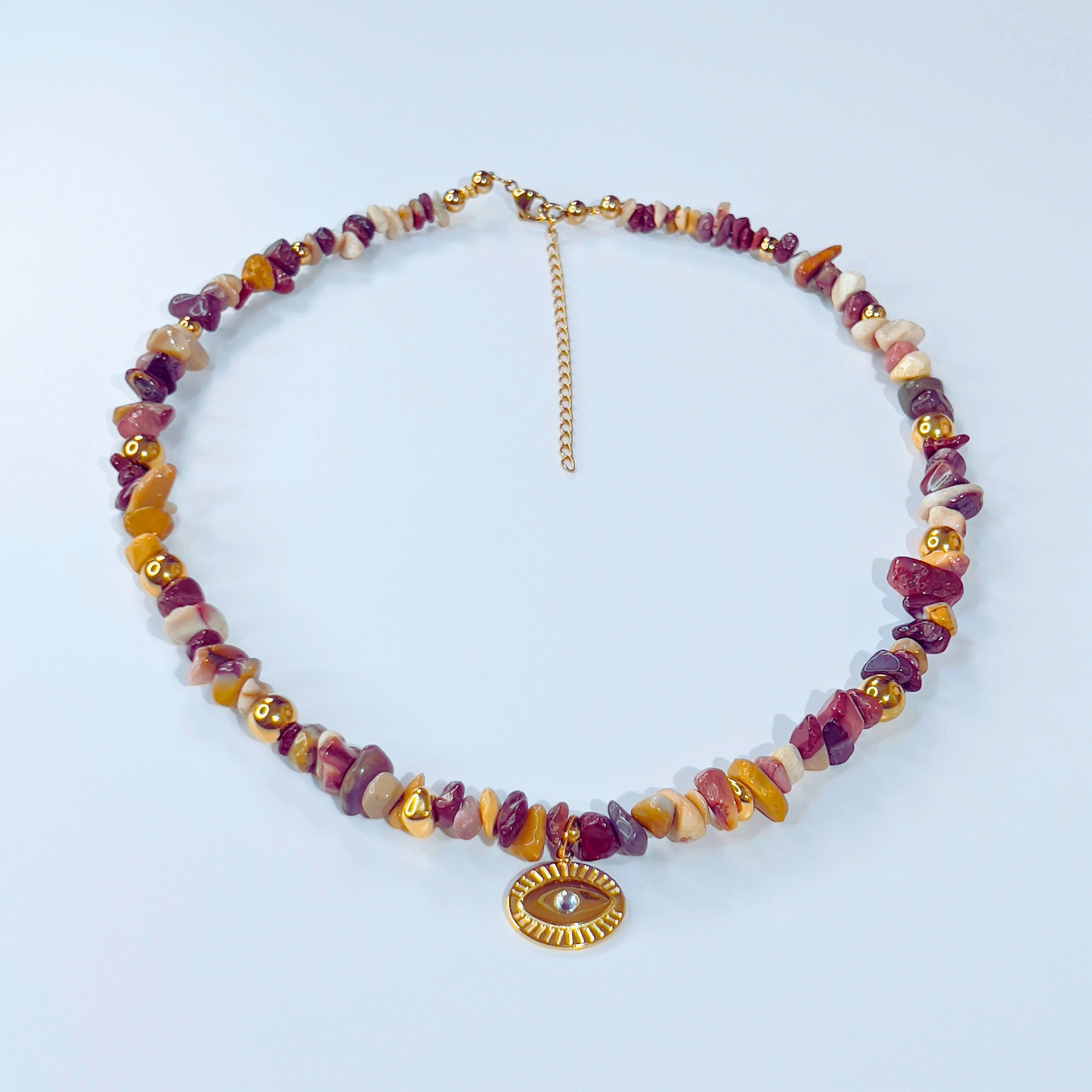 Souljewls “Ojo Protector” Jasper Necklace