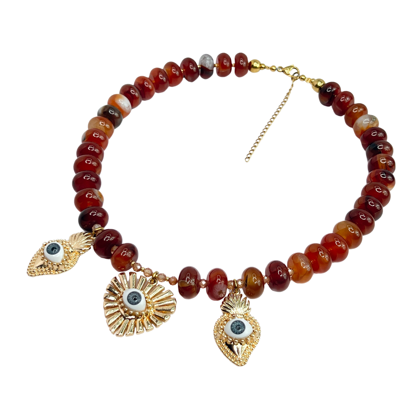Souljewls “Corazón de Fuego” Necklace