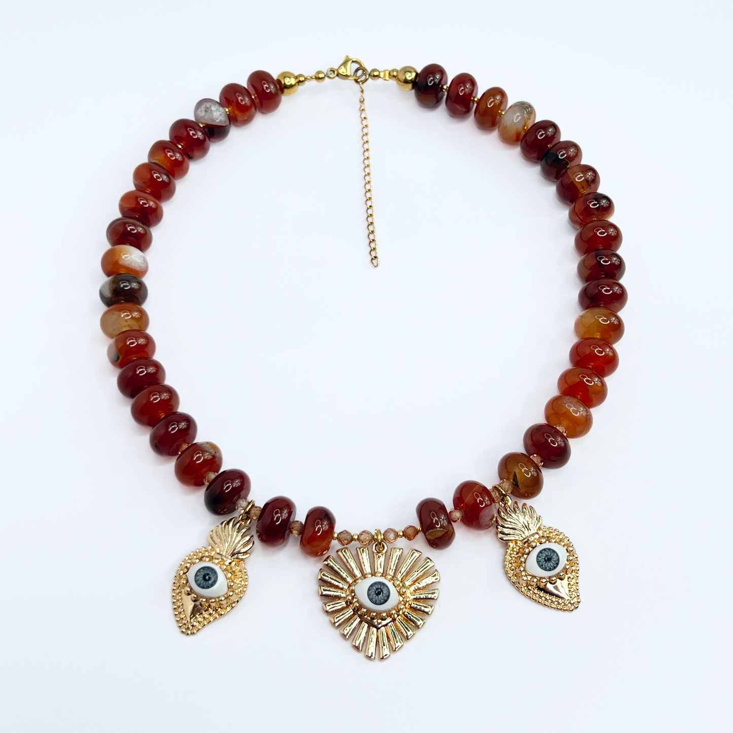 Souljewls “Corazón de Fuego” Necklace