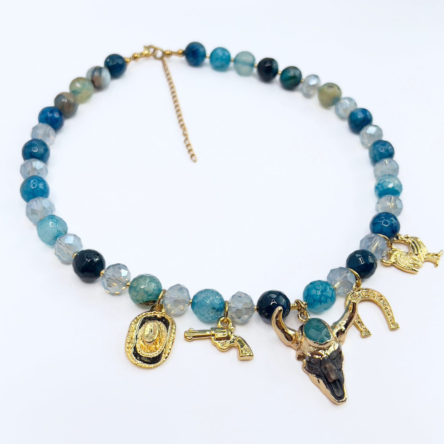 Souljewls “Azul del Vaquero” Necklace