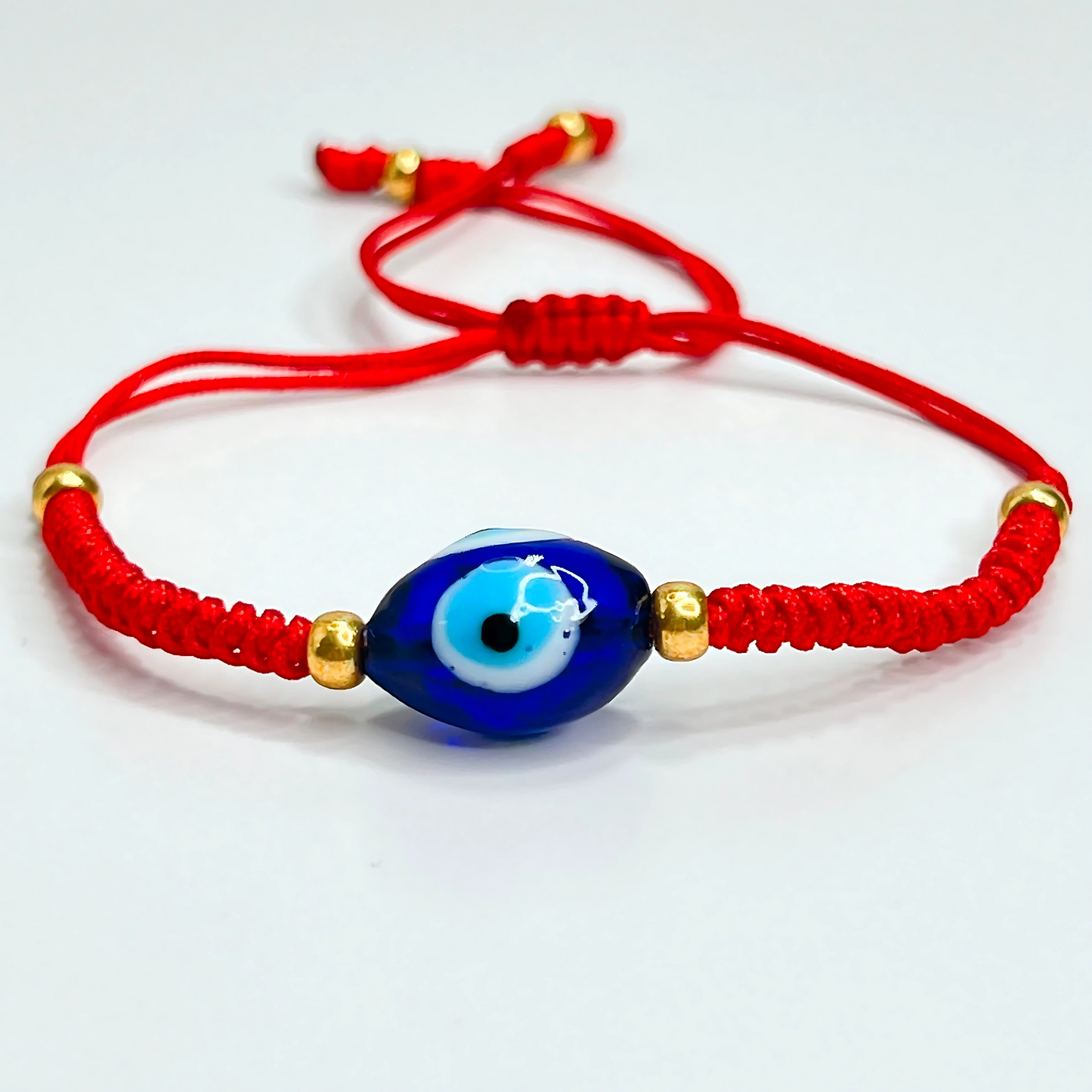 Souljewls Blue Evil Eye Snake Knot Red String Bracelet – Protection