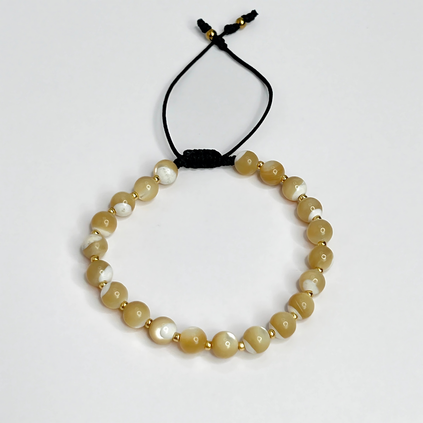 Souljewls Mother of Pearl Bracelet – Elegance & Calming Energy