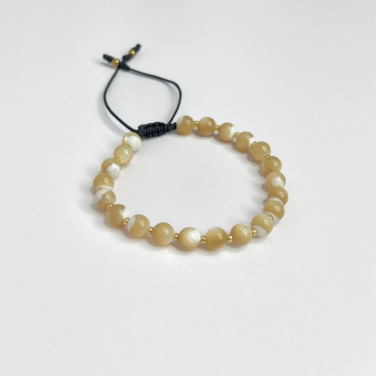 Souljewls Mother of Pearl Bracelet – Elegance & Calming Energy