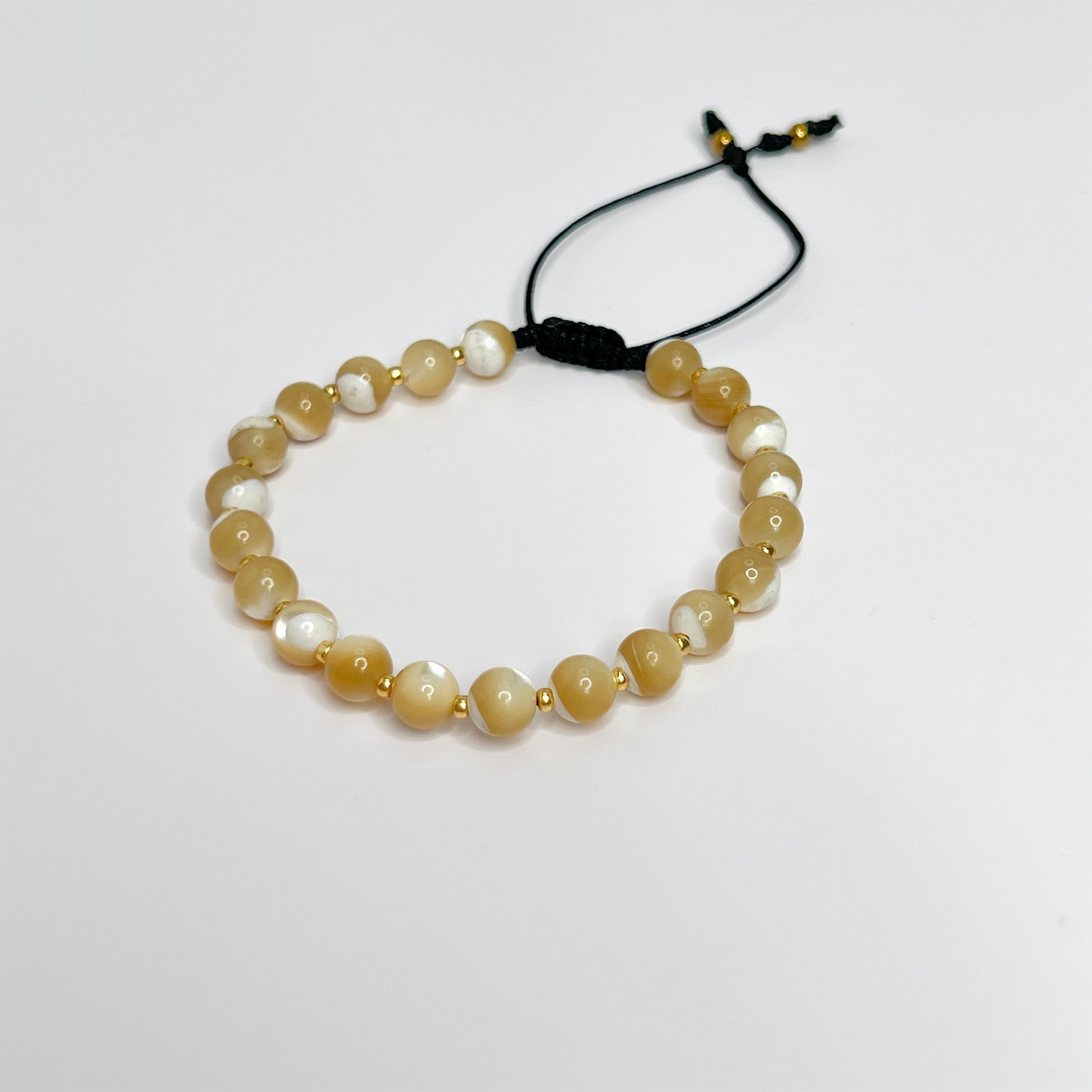Souljewls Mother of Pearl Bracelet – Elegance & Calming Energy
