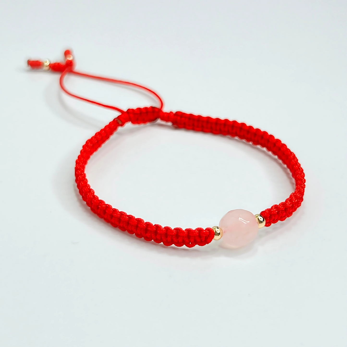 Souljewls Rose Quartz Red String Bracelet – Love & Healing