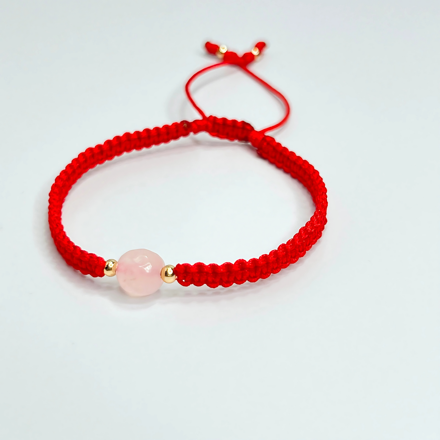Souljewls Rose Quartz Red String Bracelet – Love & Healing