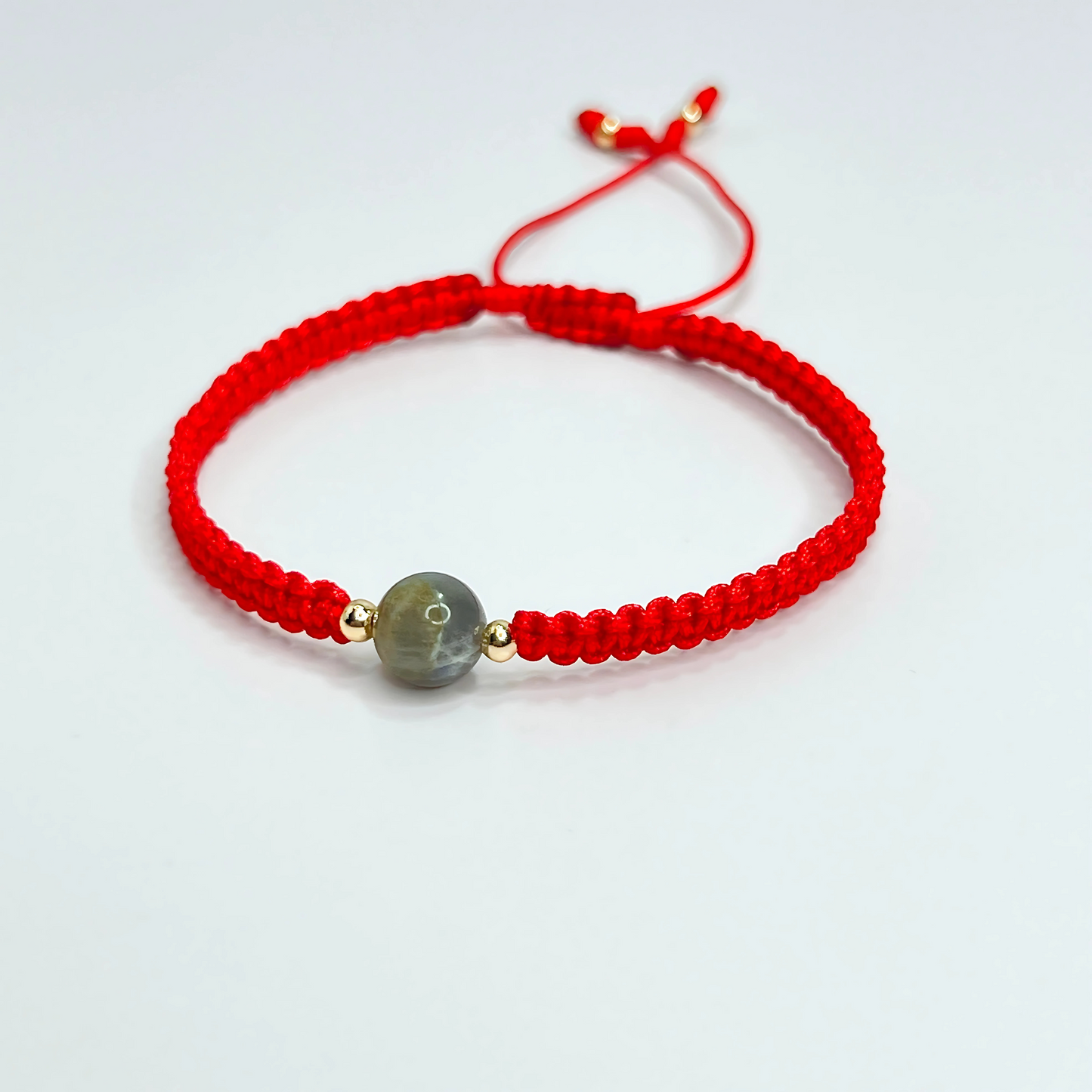 Souljewls Labradorite Red String Bracelet – Intuition & Protection