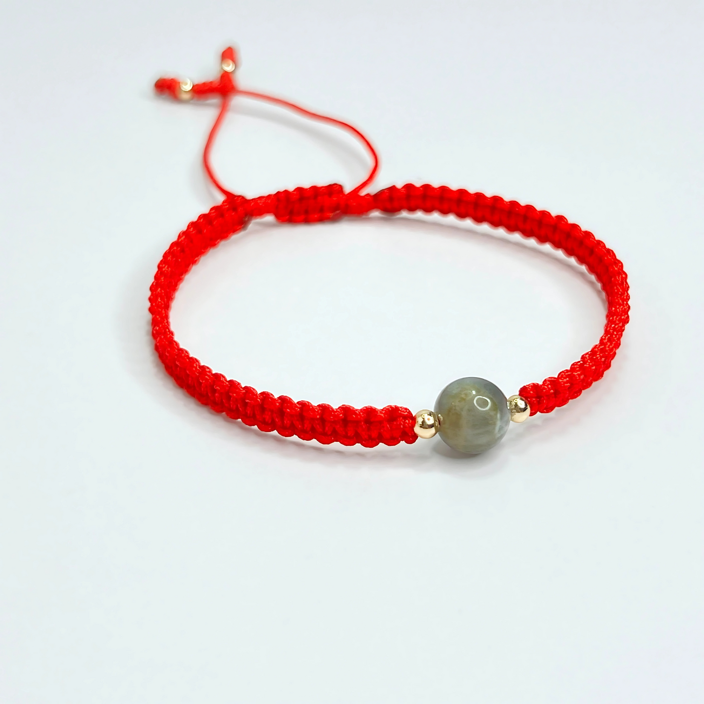 Souljewls Labradorite Red String Bracelet – Intuition & Protection