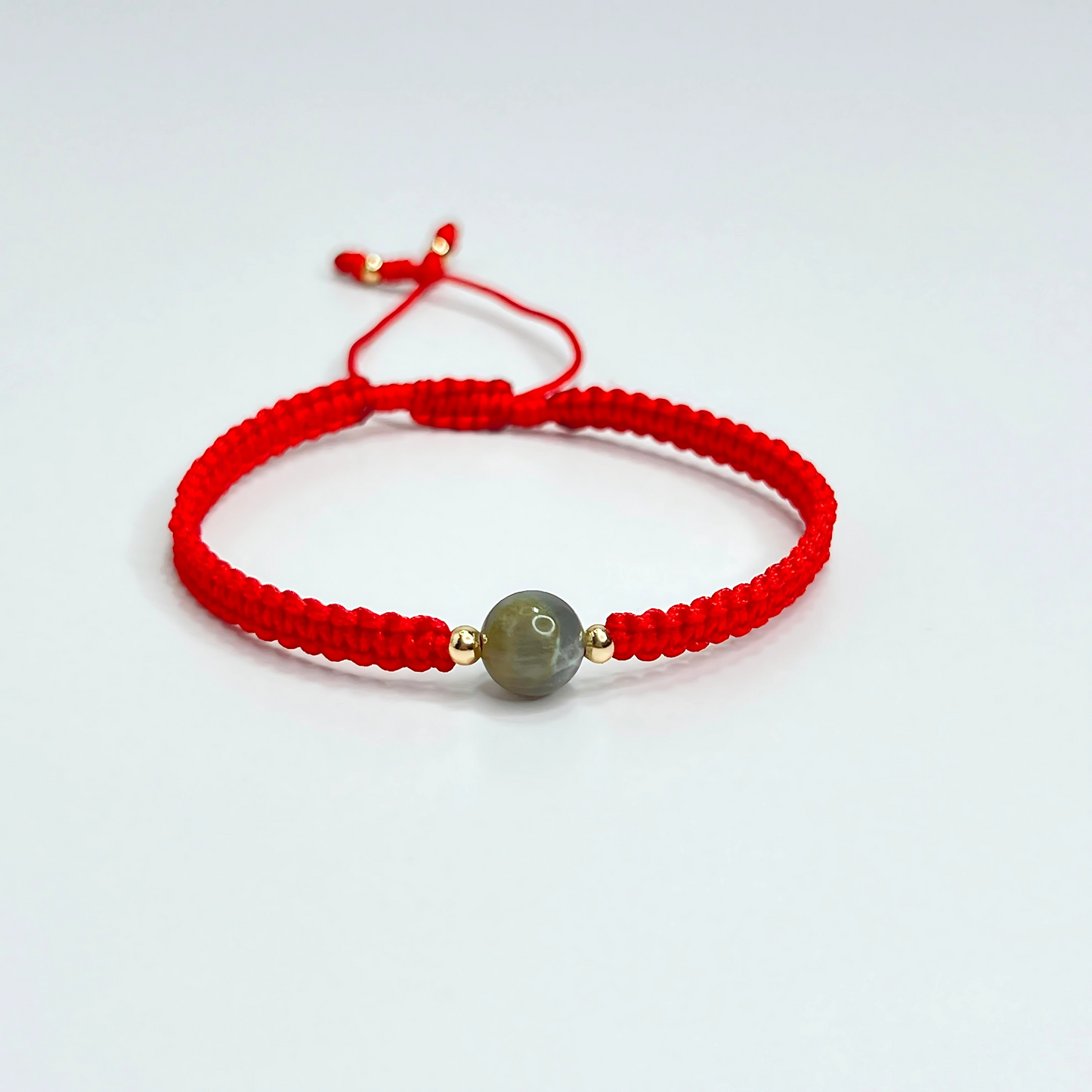 Souljewls Labradorite Red String Bracelet – Intuition & Protection