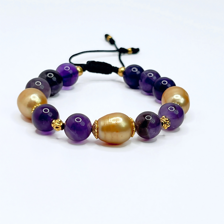 Souljewls Serenity Amethyst Bracelet