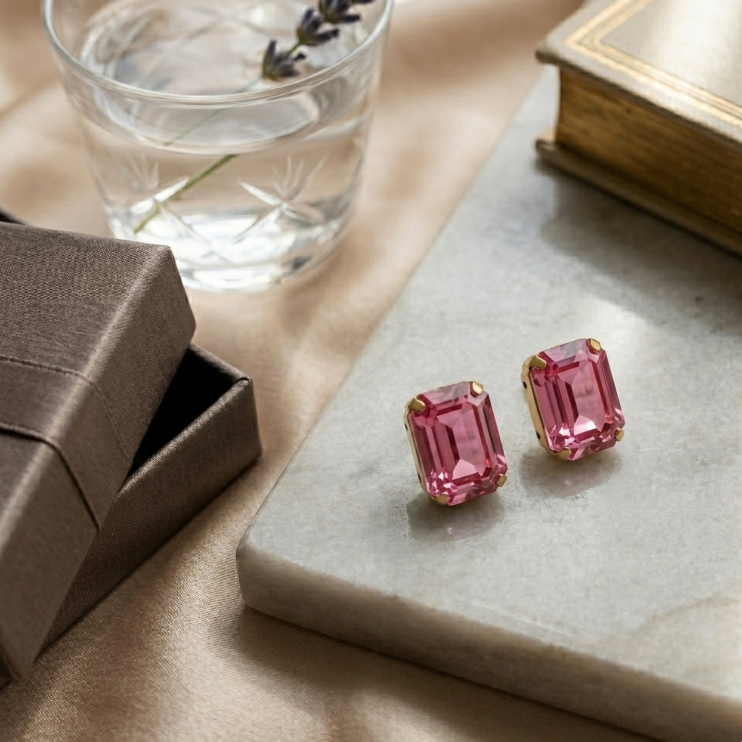 Souljewls Rosa Imperio Earrings