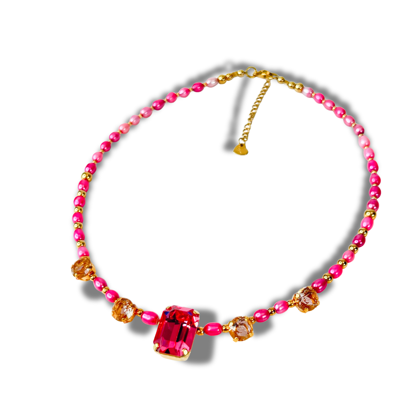 Souljewls Rosa Fuego Necklace