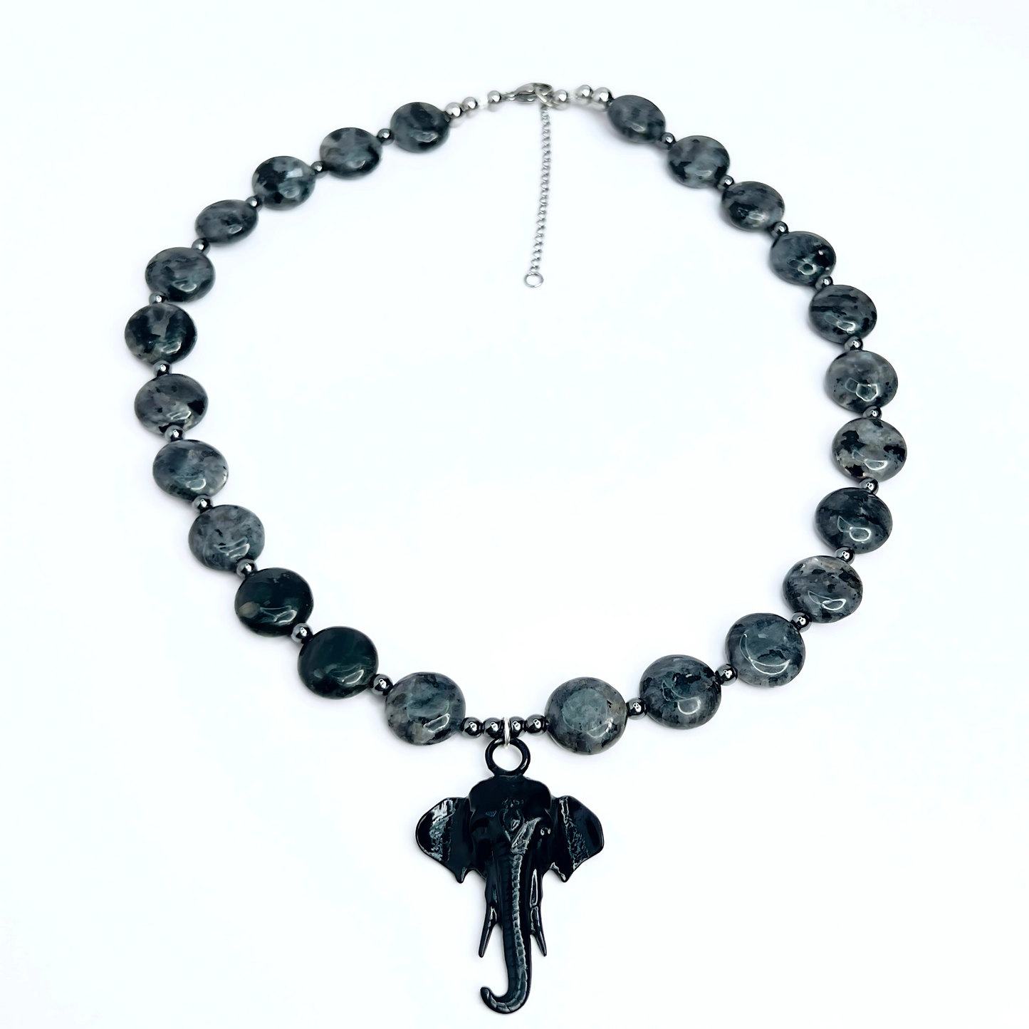 Souljewls – Espíritu de Elefante | Labradorite Intuition Necklace