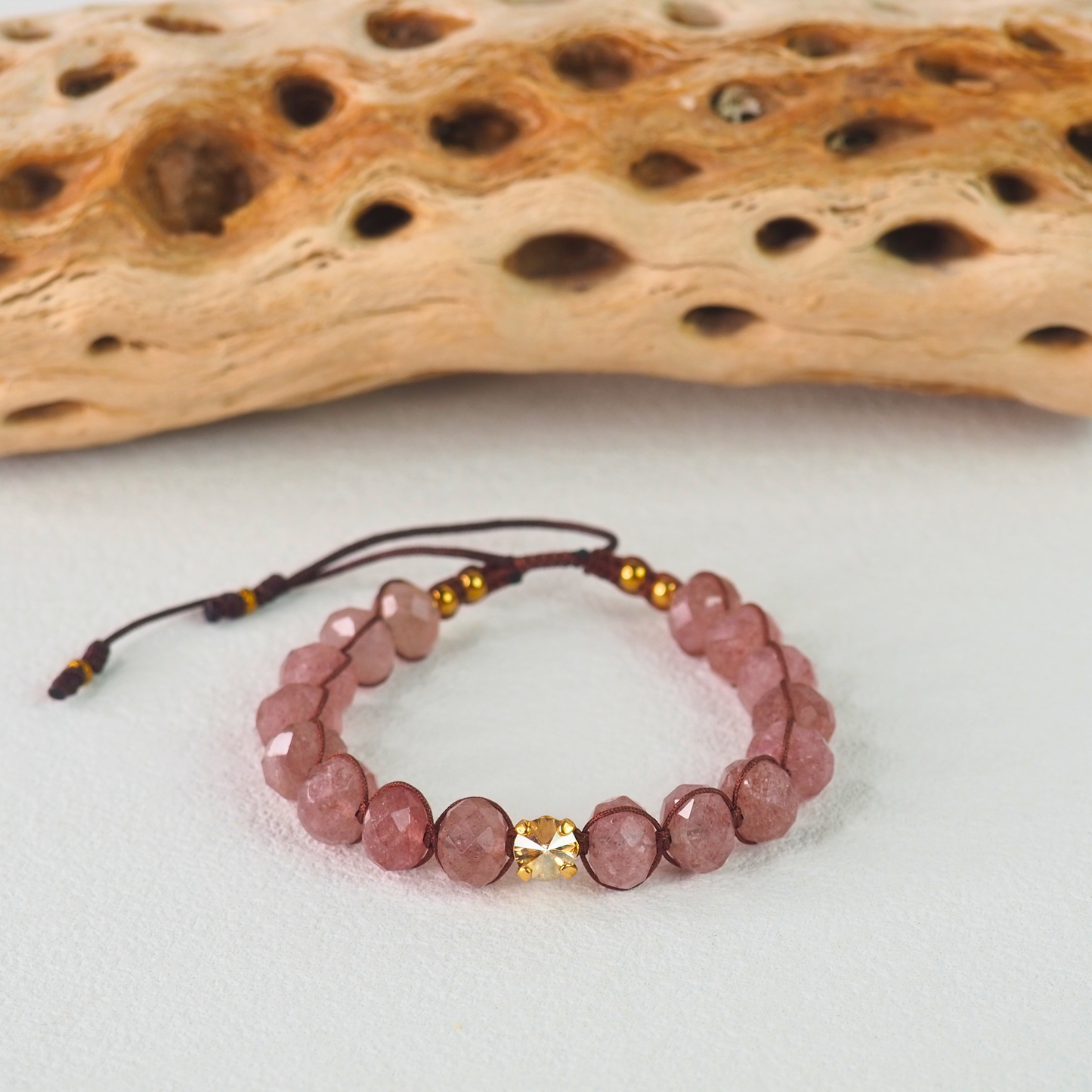 Blush Harmony Adjustable Bracelet