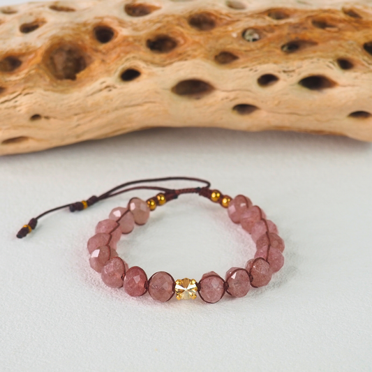 Blush Harmony Adjustable Bracelet