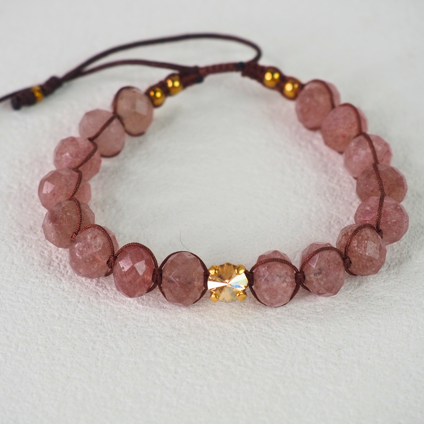 Blush Harmony Adjustable Bracelet