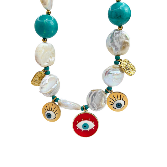 Souljewls “Ojo del Mar” Necklace