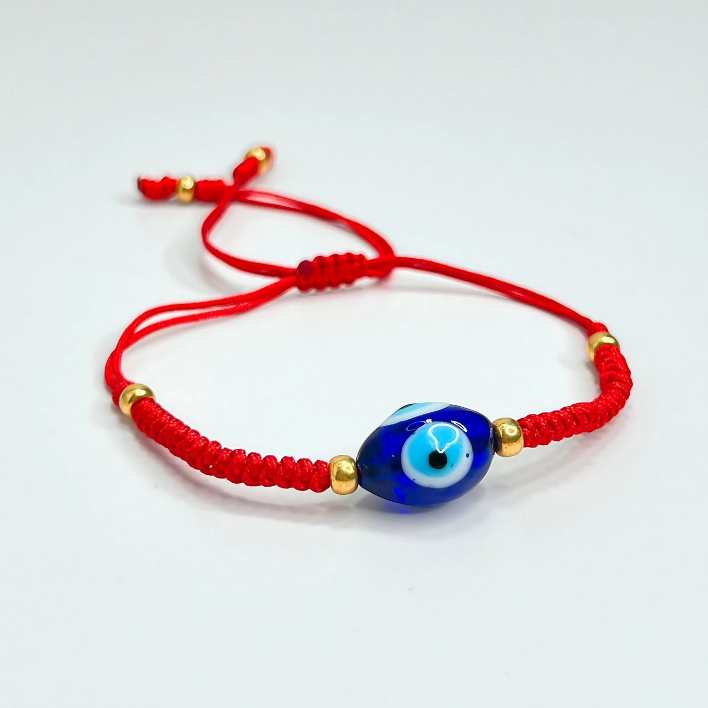Souljewls Blue Evil Eye Snake Knot Red String Bracelet – Protection