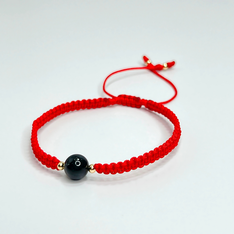 Souljewls Garnet Red String Bracelet – Energy, Passion & Strength