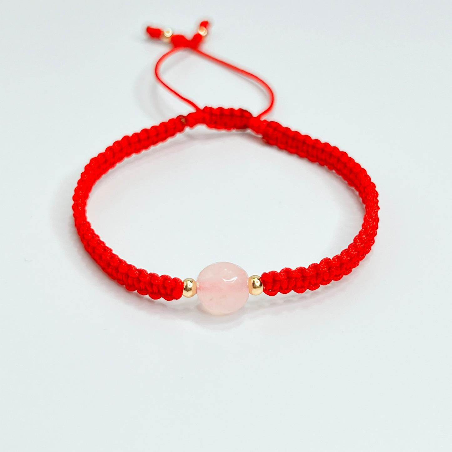 Souljewls Rose Quartz Red String Bracelet – Love & Healing